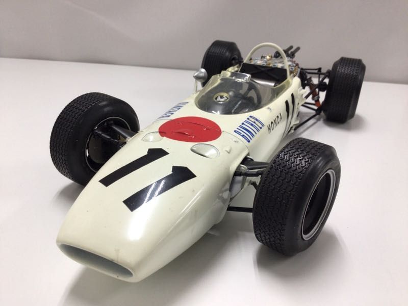 1円〜 破損 タミヤ 1/12 ホンダF-1 RA 272 メタルダイキャスト完成