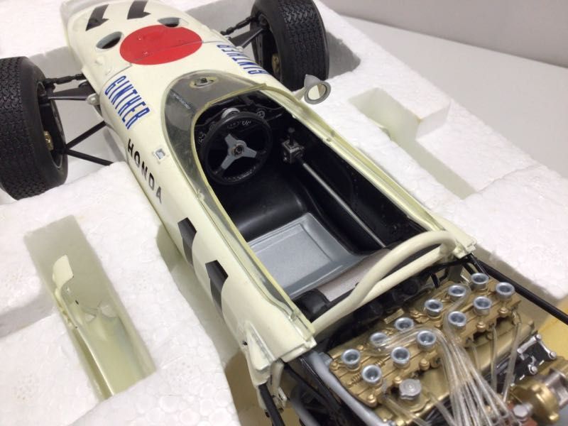 1円〜 破損 タミヤ 1/12 ホンダF-1 RA 272 メタルダイキャスト完成