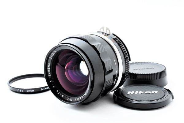 Nikon Ai NIKKOR-N.C Auto 28mm F2 ニッコール Ai改 1715 Nikon NIKKOR