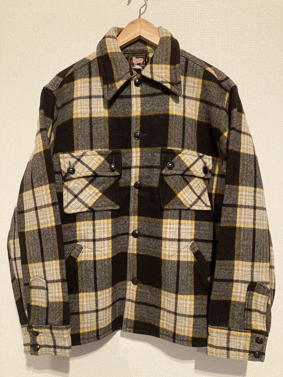 Woolrich ウールリッチ VINTAGE チェックウールジャケット USA製 旧
