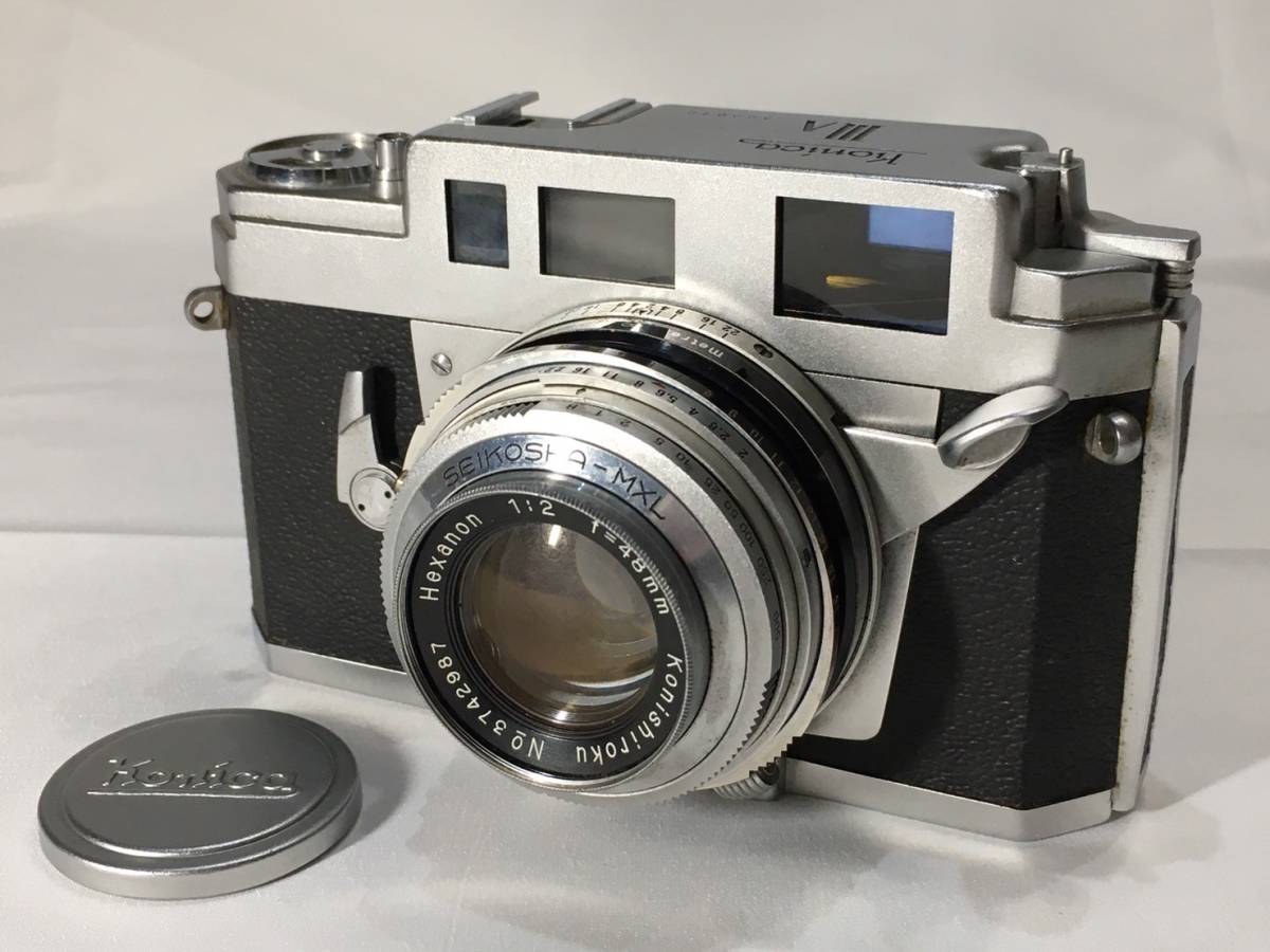☆送料無料☆【 KONICA 】コニカ ⅢA Hexanon 1:2 f=48mm SEIKOSHA