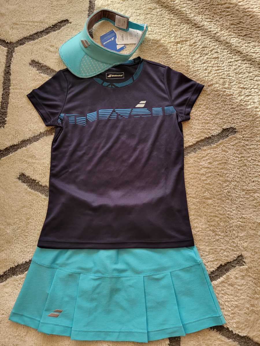 新品 BABOLAT バボラ スコート&バイザー BWG2423 BWC2723 バボラ SKORT