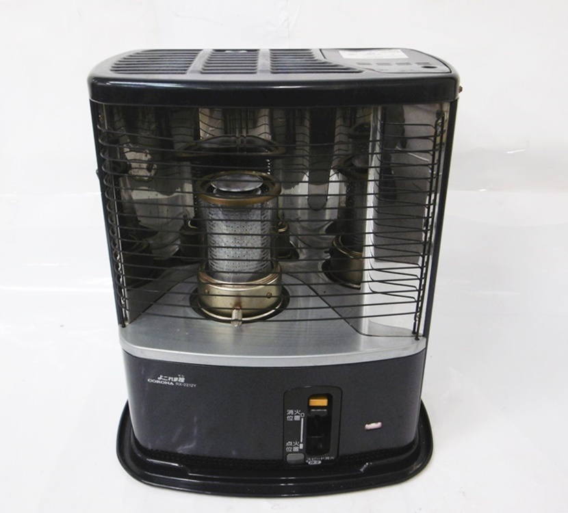 17 45-540334-20 [S] CORONA コロナ RX-2212Y よごれま栓 自然通気型開放式石油ストーブ 2012年製 4Lタンク 鹿45