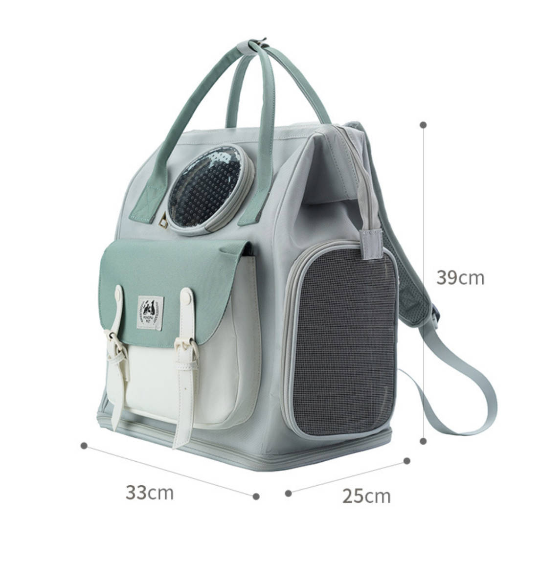 ペットキャリーバッグ ペット用リュック 小型犬 猫 耐荷重8kg
