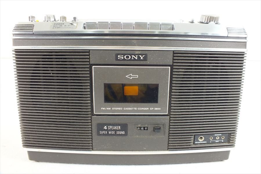 SONY CF-3800 ラジカセ ジャンク SONY ソニー CF-3800 ラジカセ
