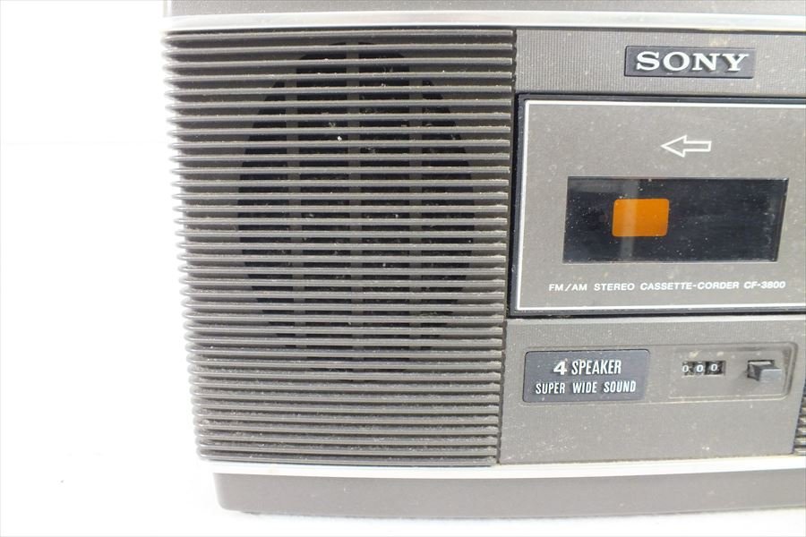 SONY CF-3800 ラジカセ ジャンク SONY ソニー CF-3800 ラジカセ