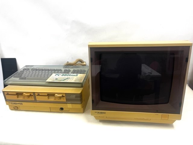 レトロ】NEC パーソナルコンピューター PC8801 mkⅡ 旧型PC レトロ