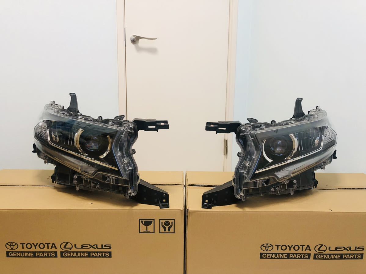 レンズ美品 ランドクルーザープラド 150系 後期 3型 トヨタ純正 LED