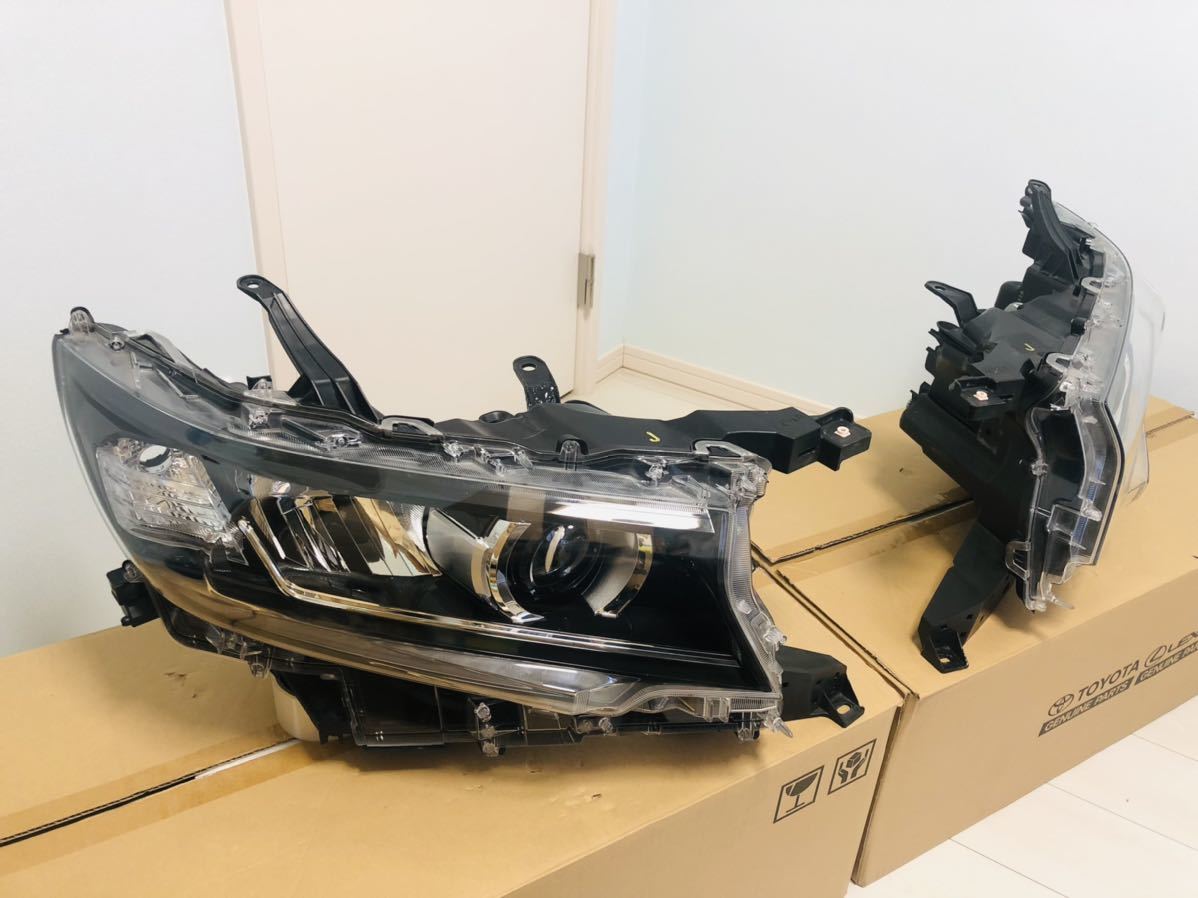 レンズ美品 ランドクルーザープラド 150系 後期 3型 トヨタ純正 LED