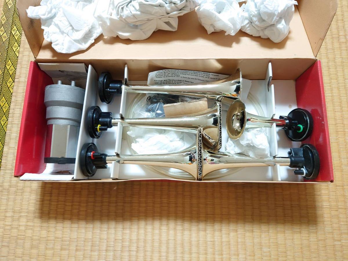新品 当時物？ ミュージックホーン 5連 ラッパ 以下検索用(旧車 gs400