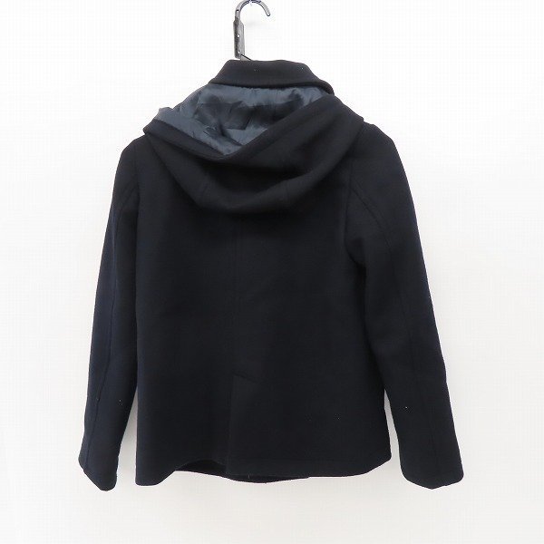 アーバンリサーチ 2WAYショートコート ブラック アーバンリサーチ