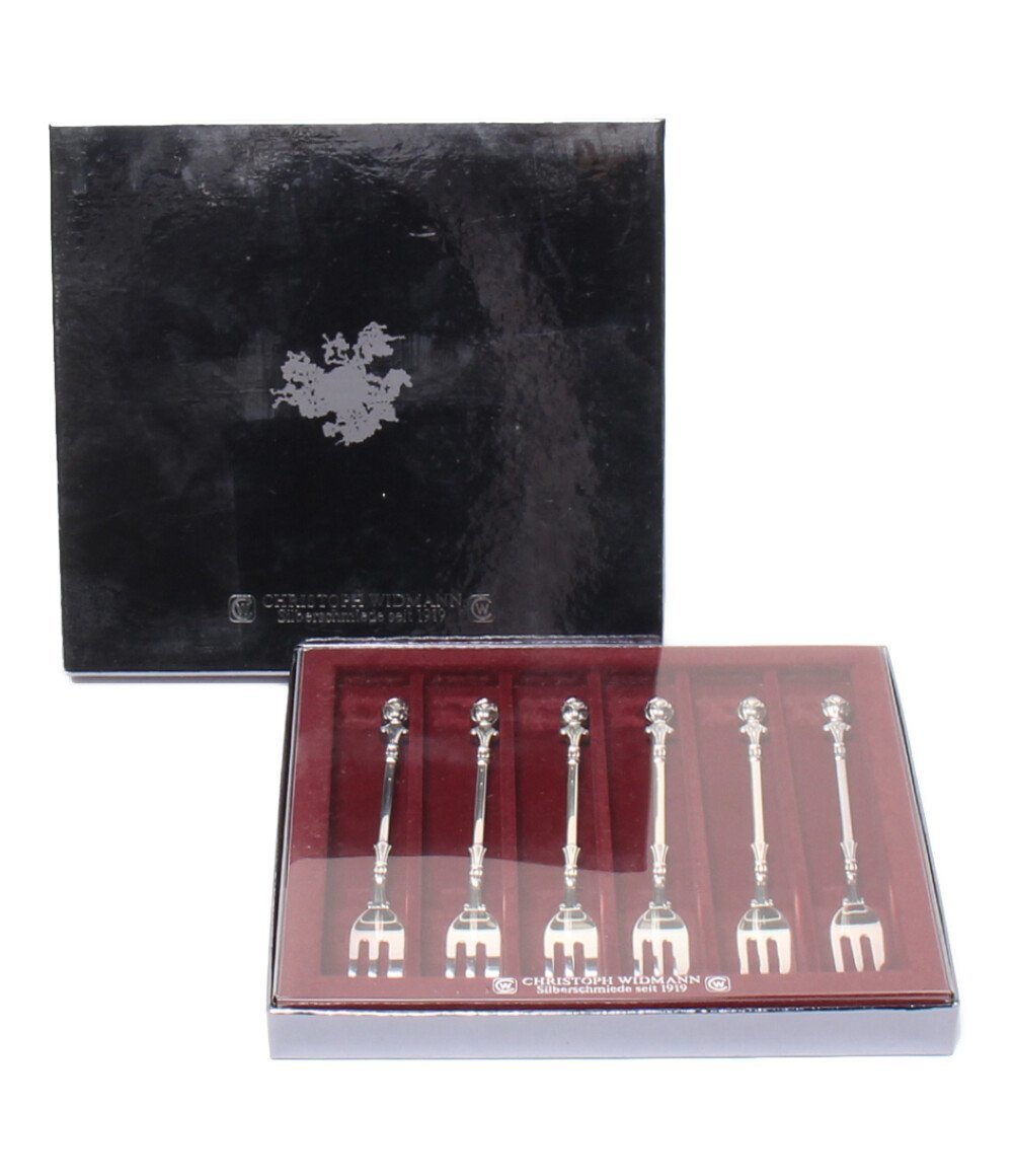 美品 デザートフォーク 6点セット CHRISTOPH WIDMANN [0203]