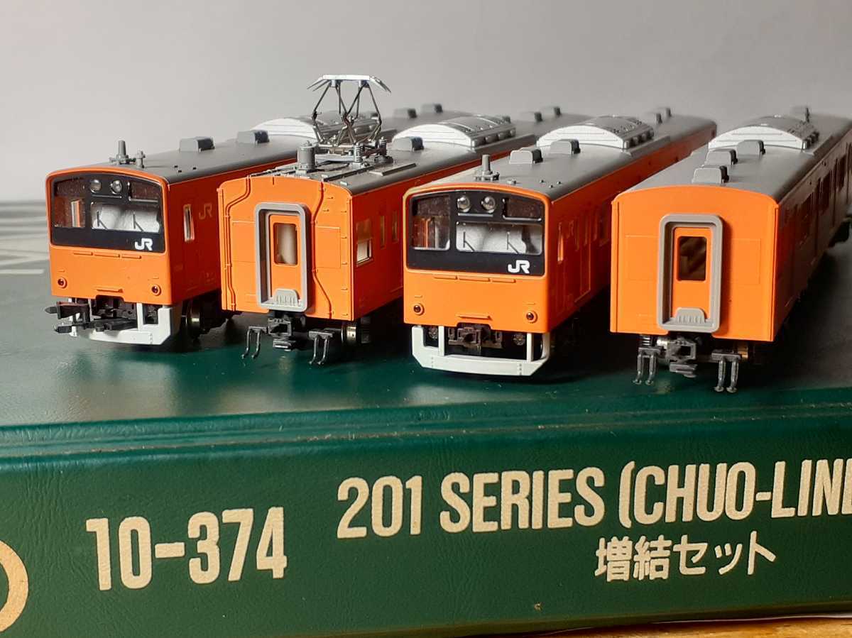 KATO Nゲージ KATO 10-374 201系電車 (中央線色) 4両増結セット