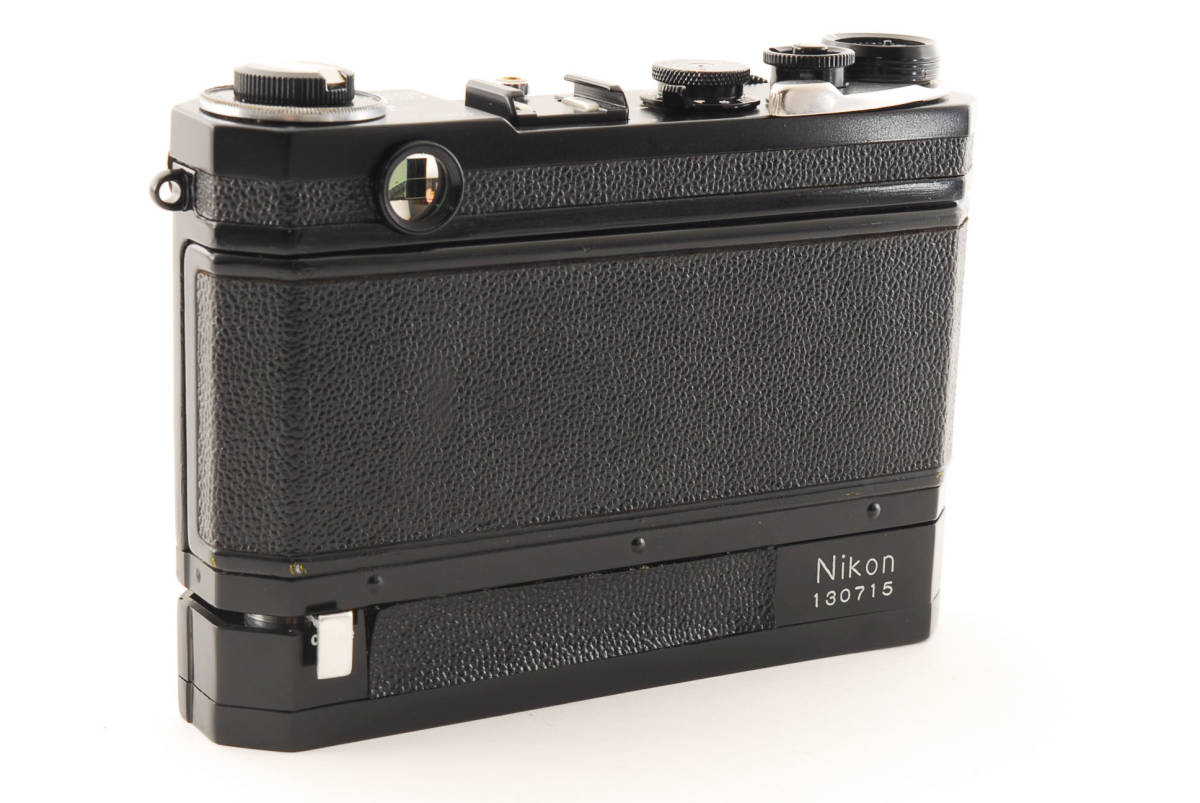 外観美品】Nikon S2 ブラック リペイント Nikkor-H 5cm F2 (50mm