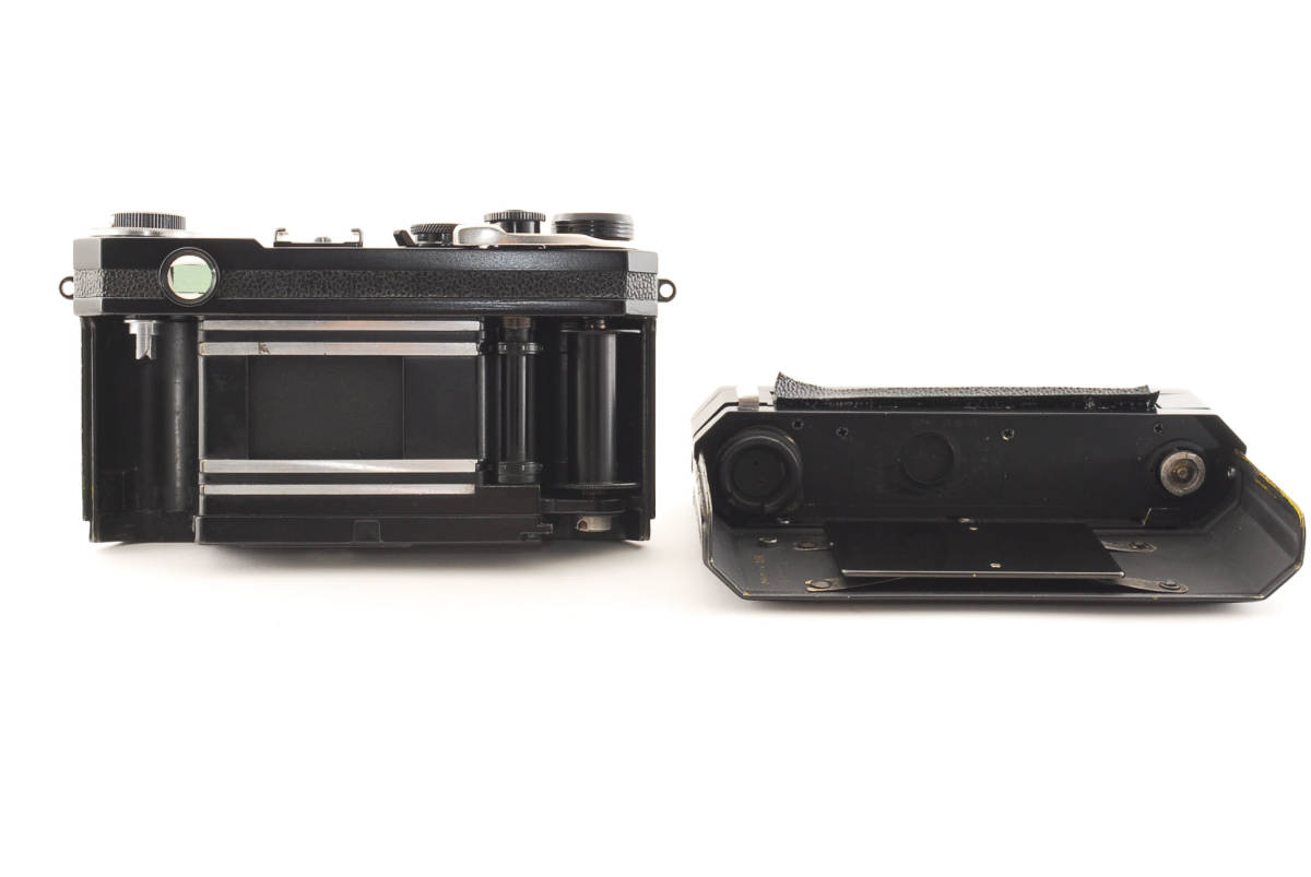 外観美品】Nikon S2 ブラック リペイント Nikkor-H 5cm F2 (50mm