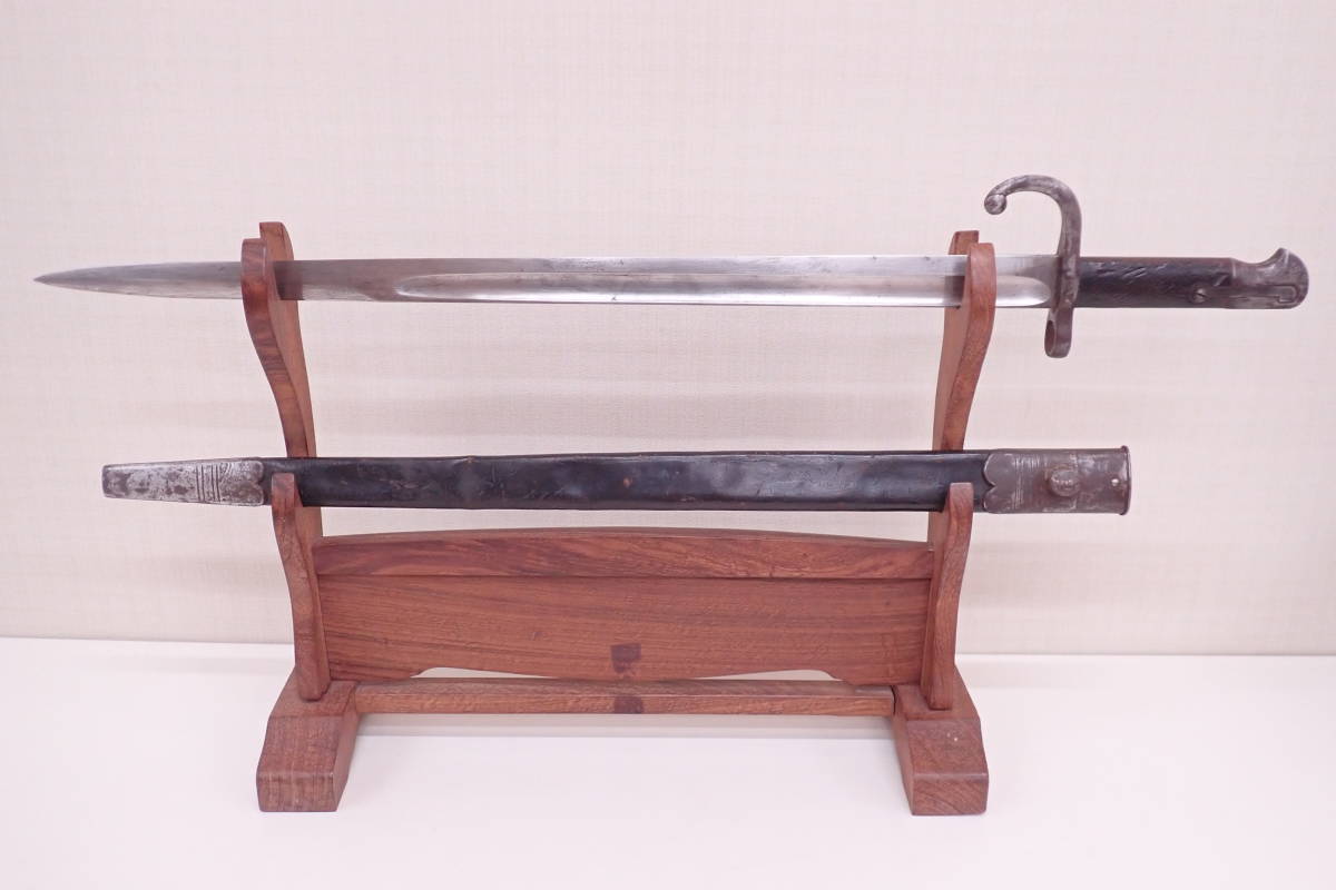 蔵出 当時物 旧日本軍 村田十三年式銃剣 模造刀 刃無 合法品 G01107