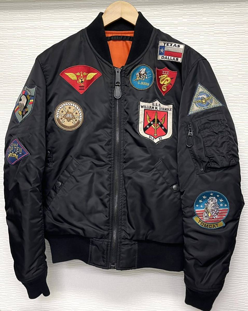 AVIREX アビレックス最高峰MA-1 TOP GUN トップガン トムクルーズ着用G 