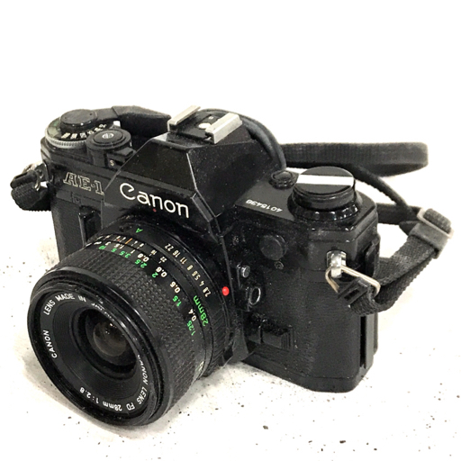 CANON AE-1 FD 28mm 1:2.8 一眼レフ フィルムカメラ レンズ マニュアル