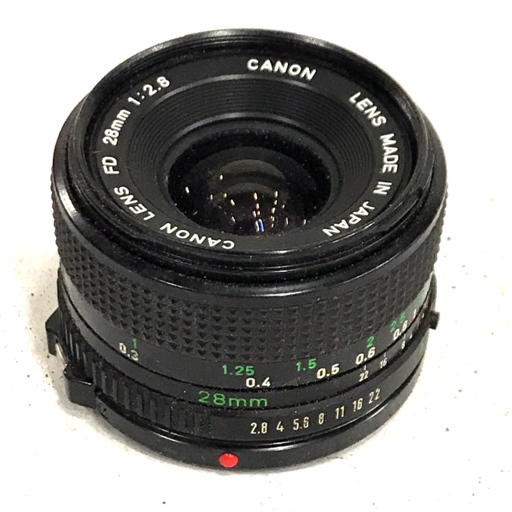 CANON AE-1 FD 28mm 1:2.8 一眼レフ フィルムカメラ レンズ マニュアル