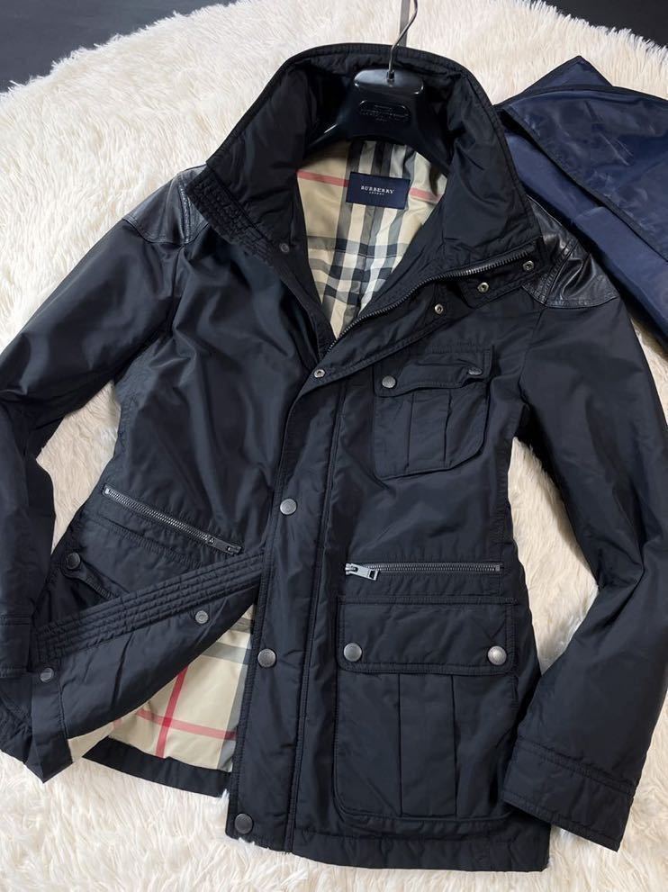 定価15万○美品BURBERRY○コートカバー付属○最高級ダウン90