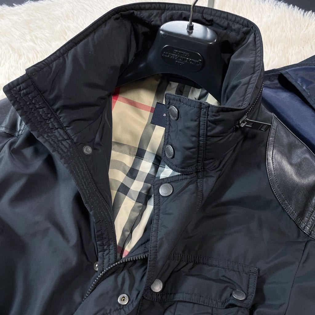 定価15万○美品BURBERRY○コートカバー付属○最高級ダウン90