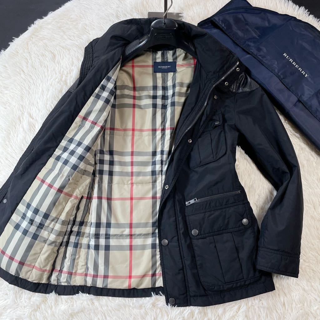 定価15万○美品BURBERRY○コートカバー付属○最高級ダウン90