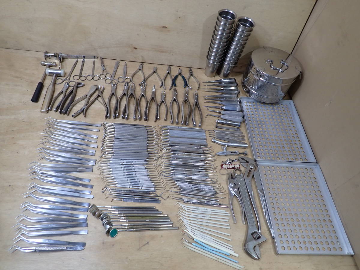 歯科技工 工具 まとめて セット ピンセット インスツルメント はさみ