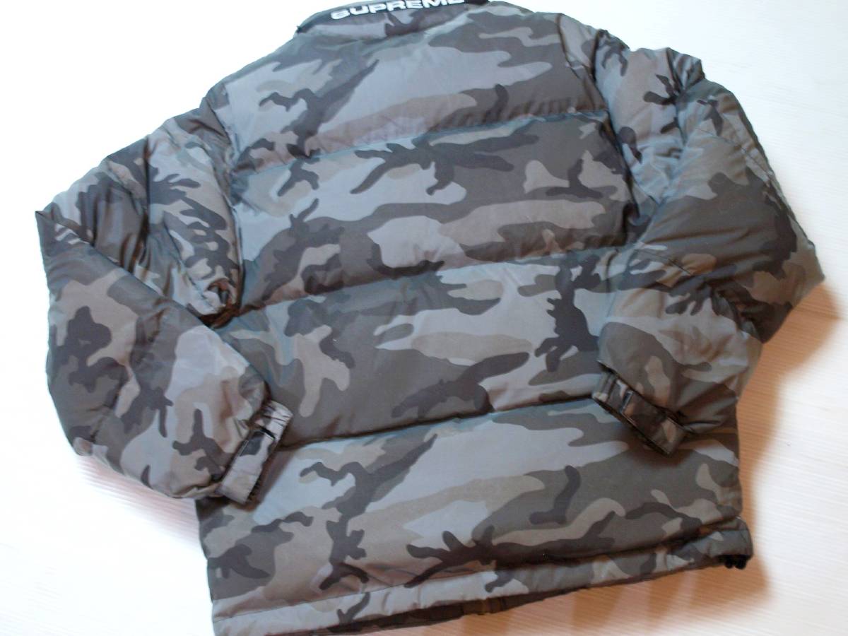 Supreme シュプリーム Reflective Camo Down Jacket Snow Camo Size M