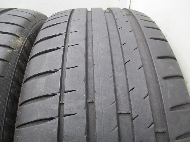225-45R18 8-7.5分山 ミシュラン パイロットスポーツ4 2019年製 中古タイヤ【2本】送料無料(M18-2818）