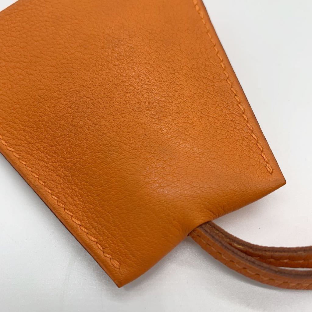 HERMES エルメス レザークロシェット キーリング 箱付き エルメス HERMES レザー キーリングネックレス HERMES(エルメス) □L