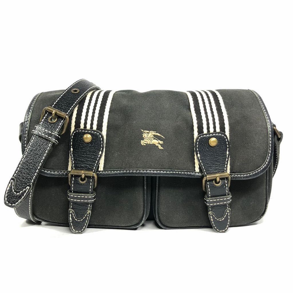 バーバリー】本物 BURBERRY BLUE LABEL ショルダーバッグ 斜め掛け