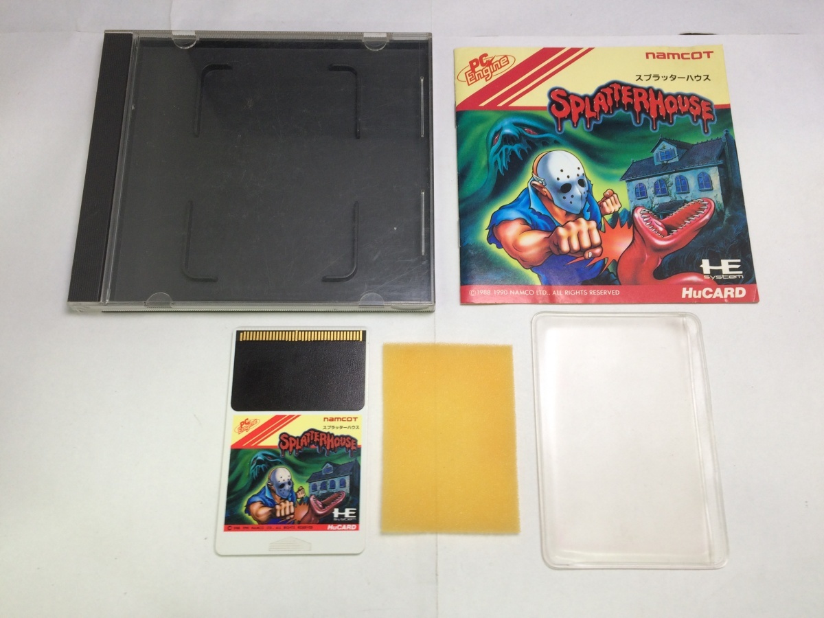 中古AB☆スプラッターハウス☆PCエンジンソフト - Yahoo!オークション 