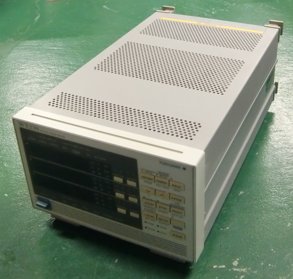 ★YOKOGAWA 横河 デジタルパワーメータ― WT230 MODEL 760503-C2-M/EX1/HRM DIGITAL POWER METER★