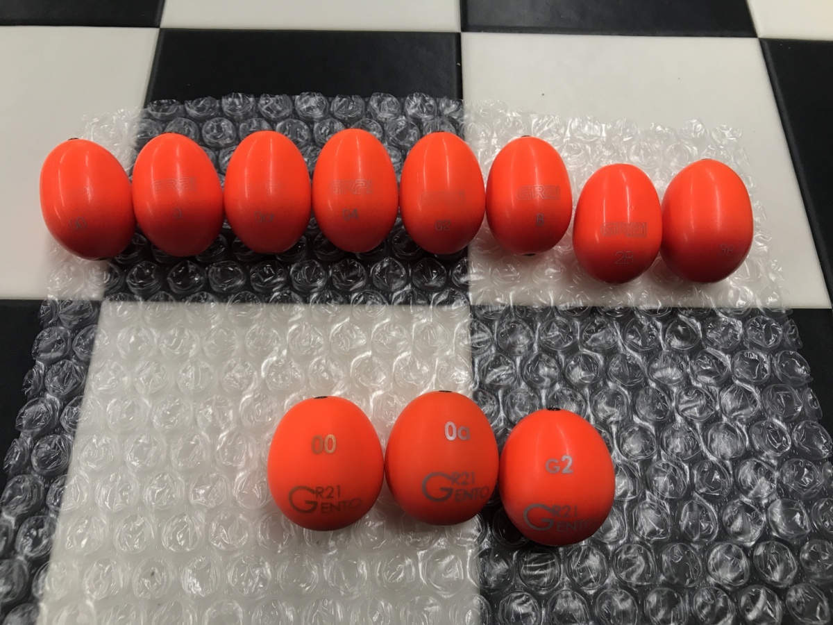  釣研 GR21/GR21遠投 合計11点セット フィッシング磯屋限定 フカセ釣り 磯釣り グレ メジナ オナガ 尾長(円錐、どんぐりウキ)｜売買されたオークション情報、yahooの商品情報をアーカイブ公開 - 円錐、どんぐりウキ