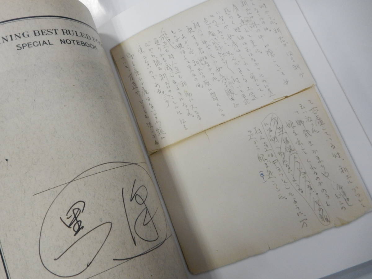 黒澤明『七人の侍』創作ノート 大学ノート6冊に記した台詞、人物の性格