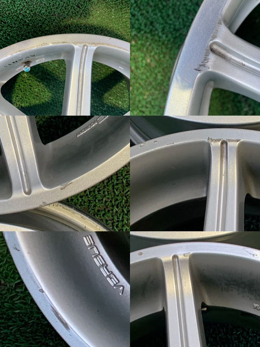 AB 386-301【送料無料】RAYS ベルサス AVANTI 17インチ 7J 5穴 100 +42
