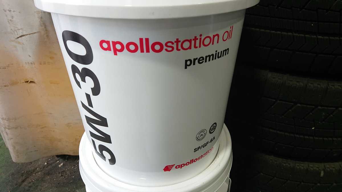 リピーター様大歓迎！最安値！出光アポロ プレミアム オイル 5w-30 20リットル