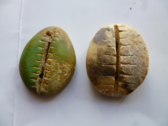中国古銭・古代銭・石貝貨2種(アジア)｜売買されたオークション情報
