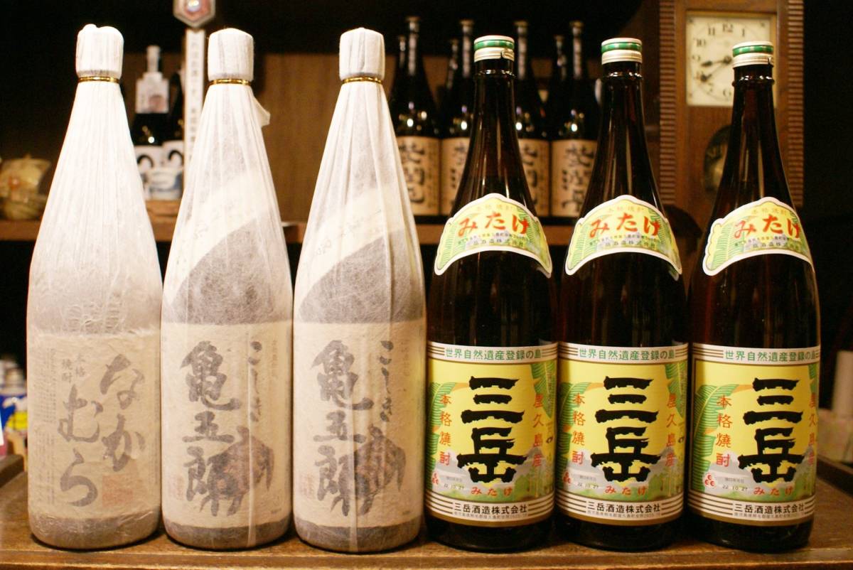 10-なかむら、こしき亀五郎、三岳　6本セット