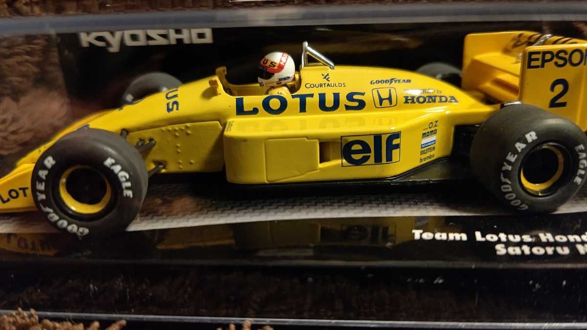 京商 1/43 ロータス・ホンダ 100T 中嶋悟 KYOSHO
