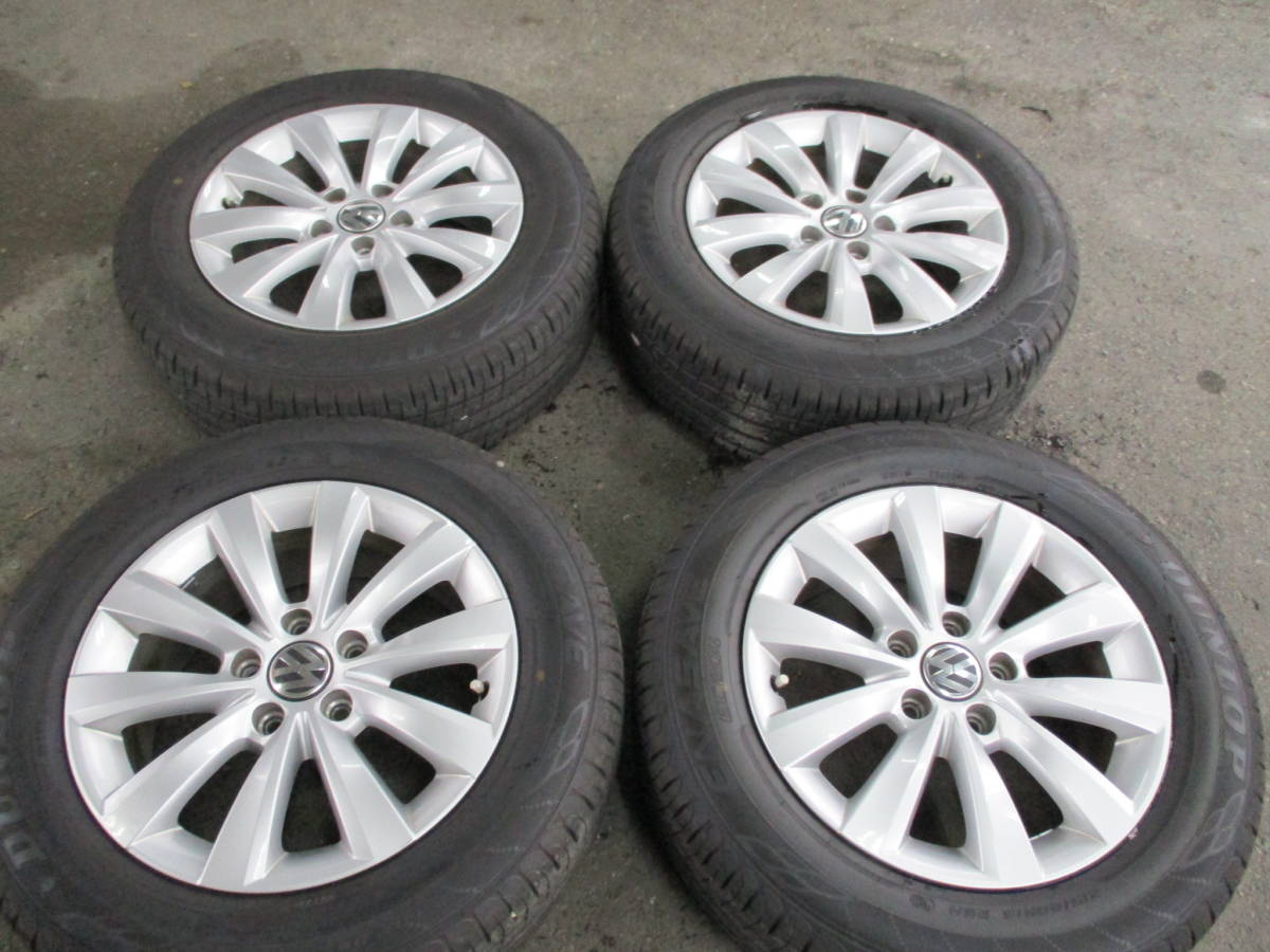 ザ・ビートル純正バリ溝16インチタイヤホイール4本セット