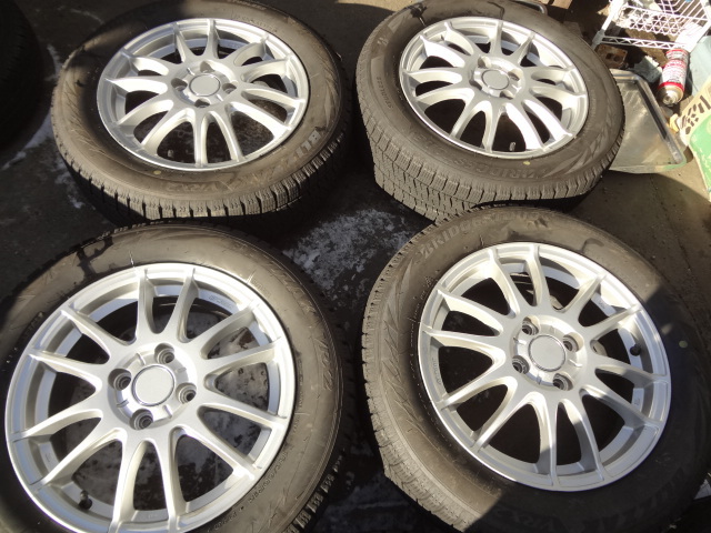 【送料格安】２０２１年・BS/VRX2・WORK・185/60R15・バリ溝８ｍｍ！！！