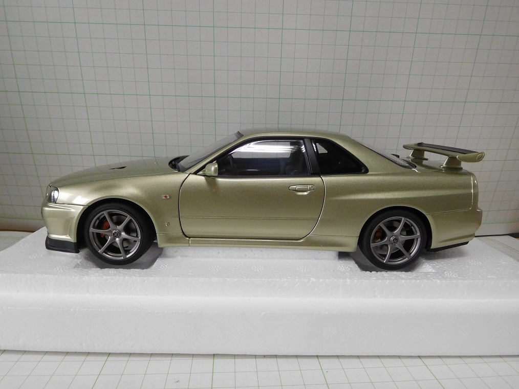 ◎Aa1/18 日産 スカイライン GT-R (R34) VスペックⅡ ニュル