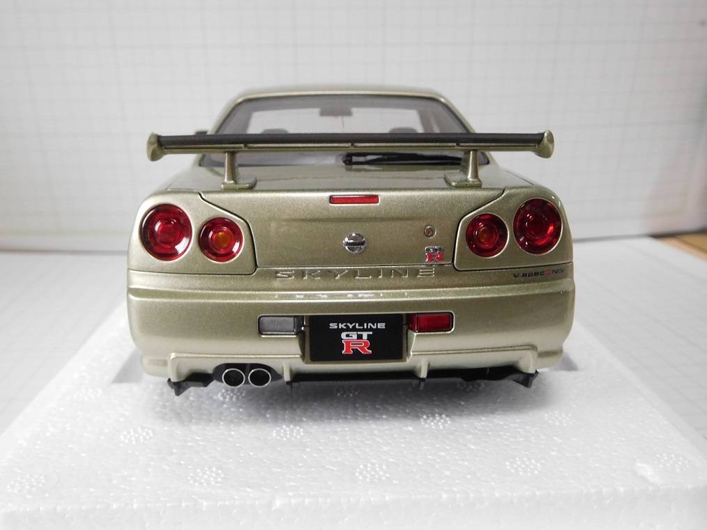 ◎Aa1/18 日産 スカイライン GT-R (R34) VスペックⅡ ニュル