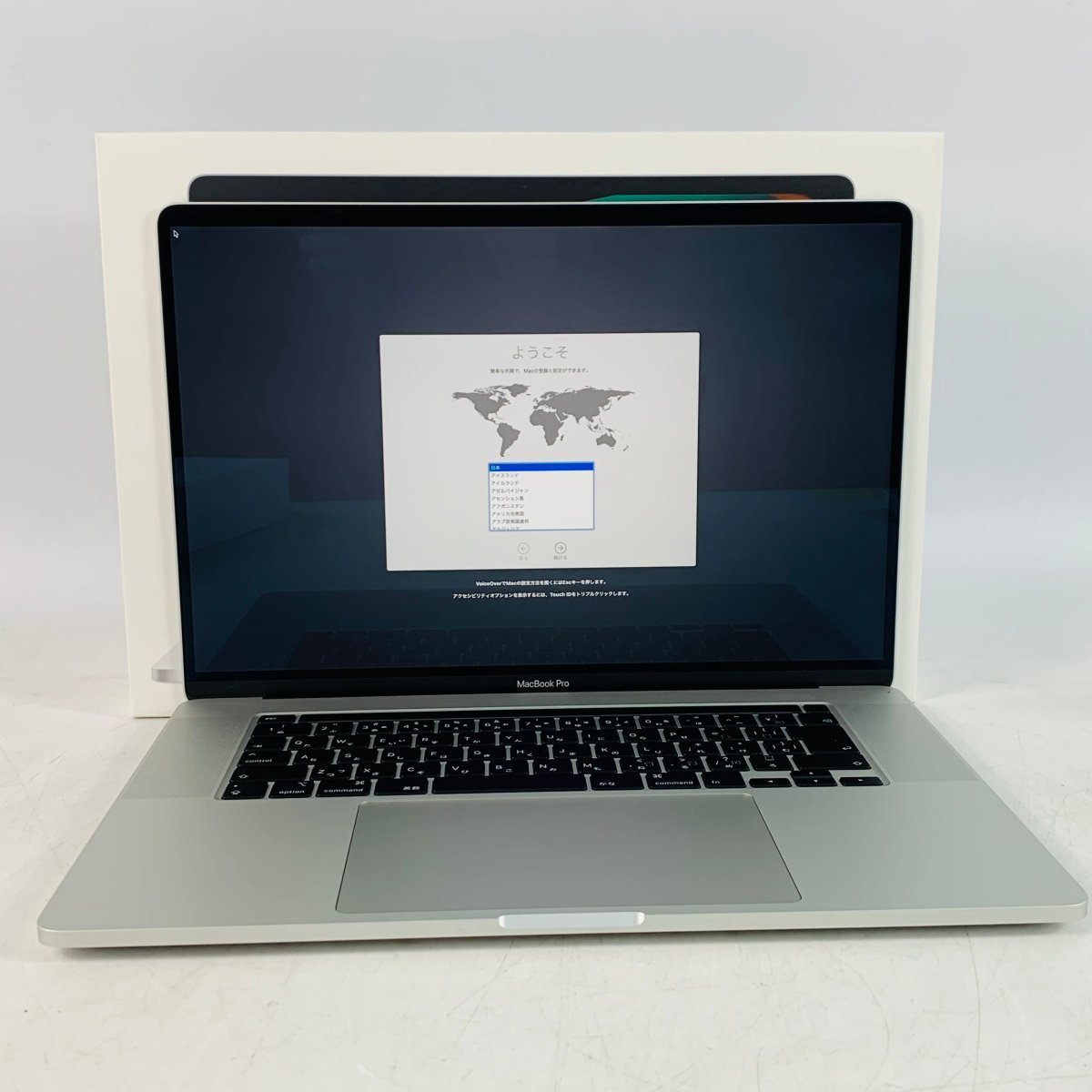 動作確認済み MacBook Pro Touch Bar＋Touch ID 16インチ (Late 2019 