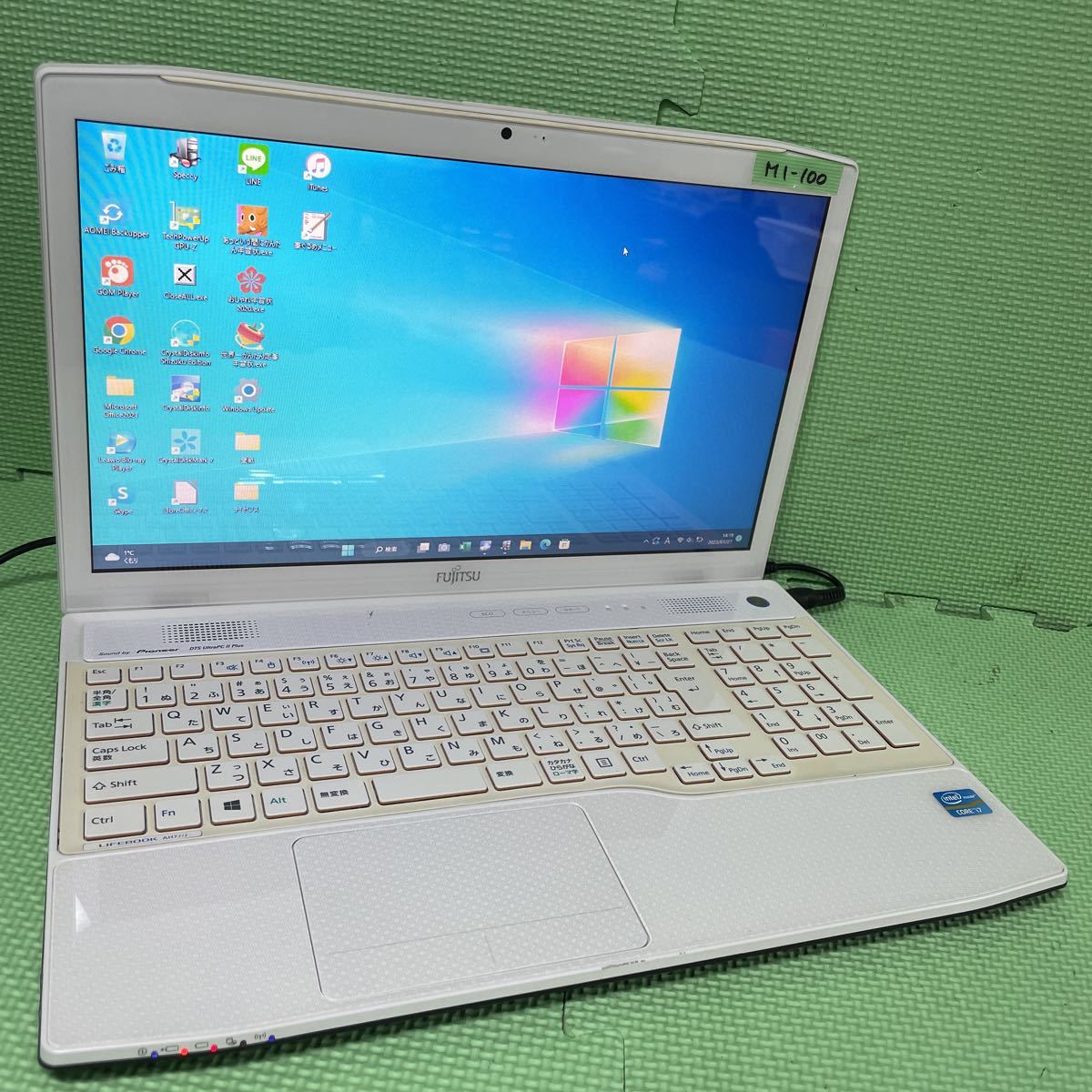 M1-100】Windows11/新品SSD240GB【FUJITSU LIFEBOOK AH77/J】Core i7