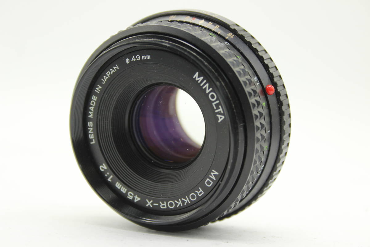 ミノルタ MINOLTA MC W.ROKKOR-HG 35mm F/2.8 広角レンズ l2499