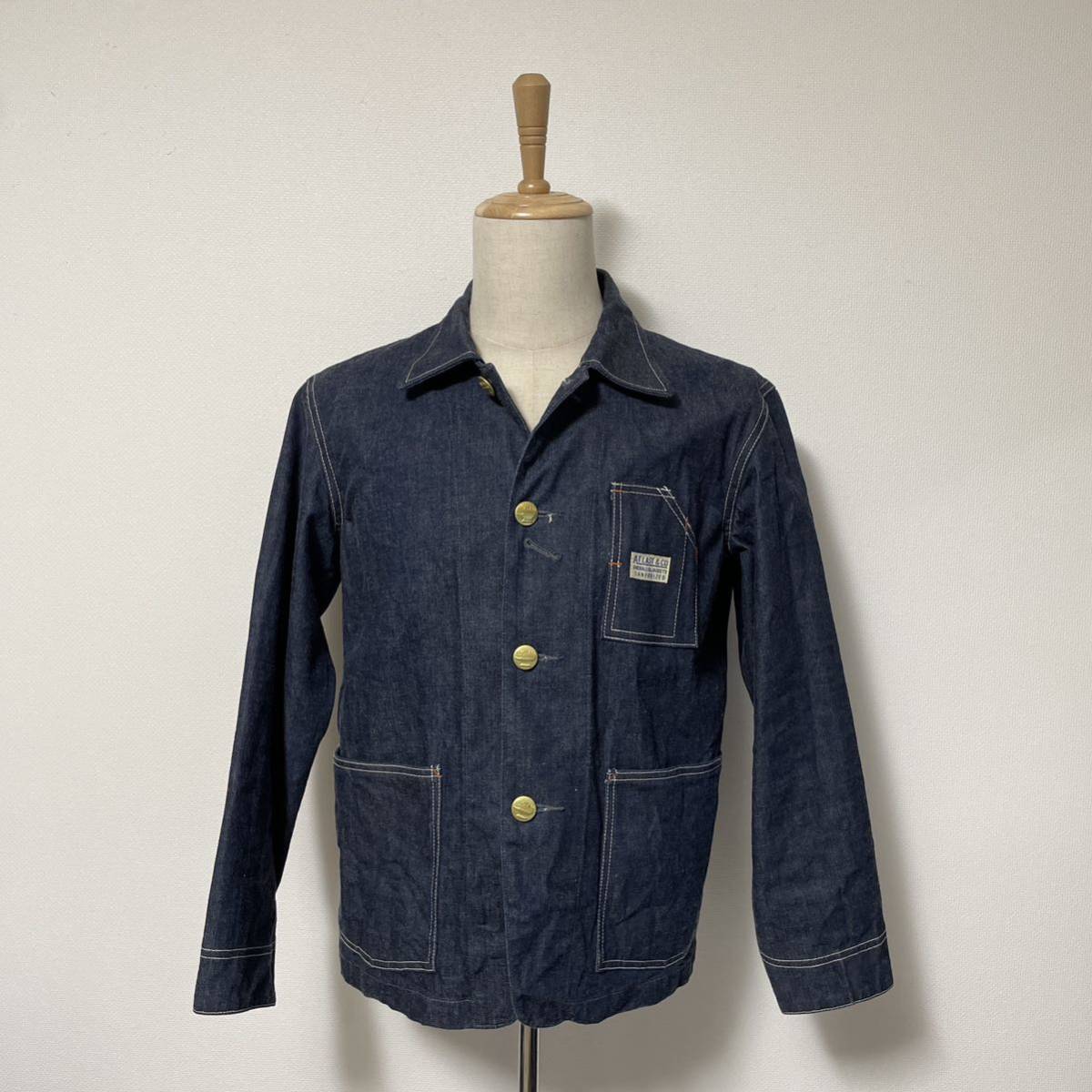 Atlast&co アットラストtimewornclothing カバーオール