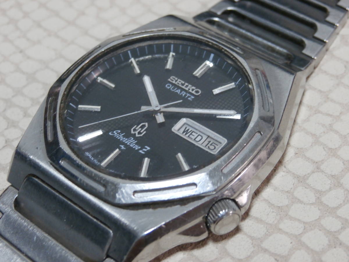 時計 稼働品 SEIKO SilverWave Z メンズ 電池新品交換済み 美品!