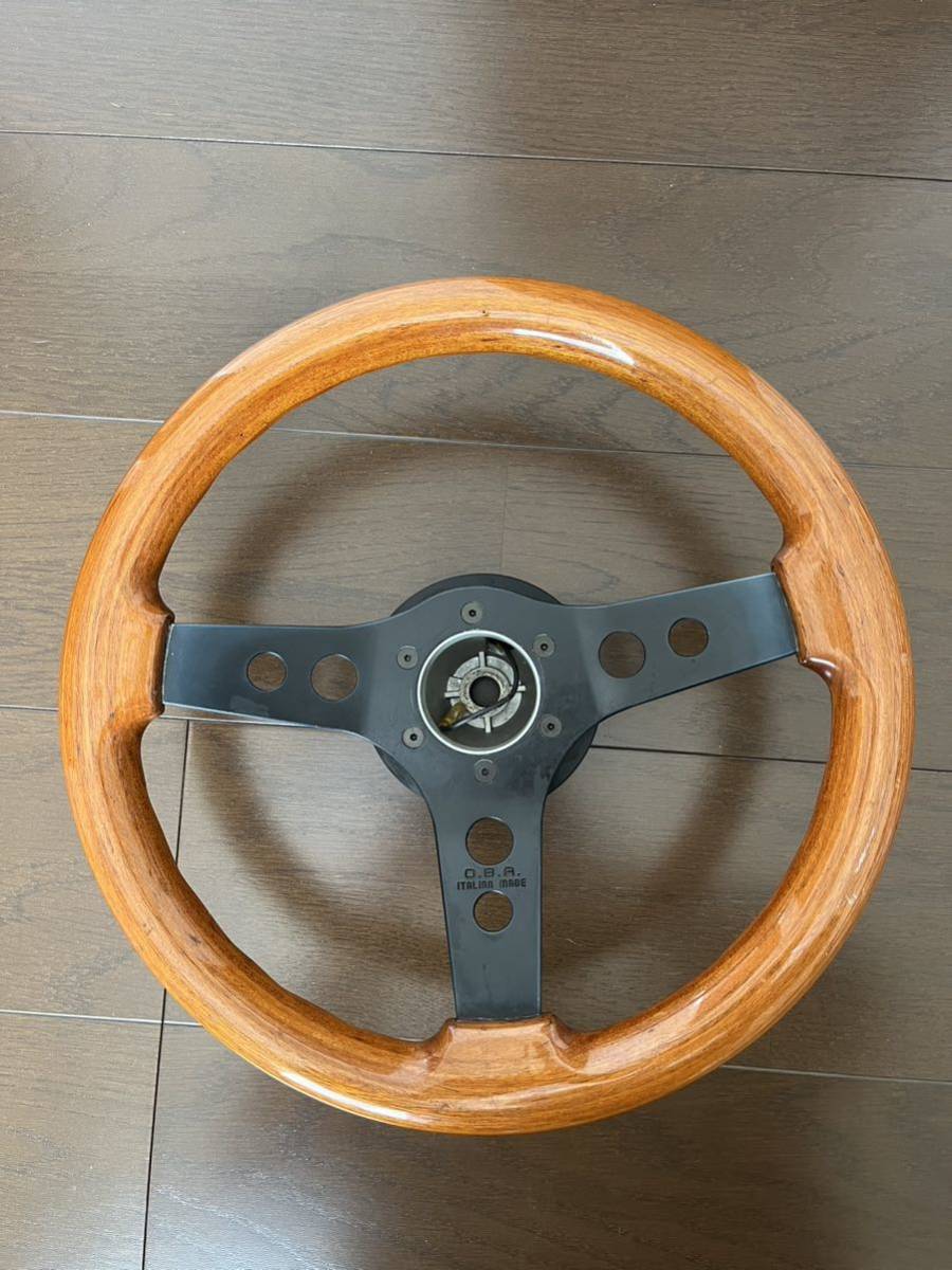 OBA Oba 当時物 オバ 希少 ハンドル 旧車 GX71 クラウン Y30 街道